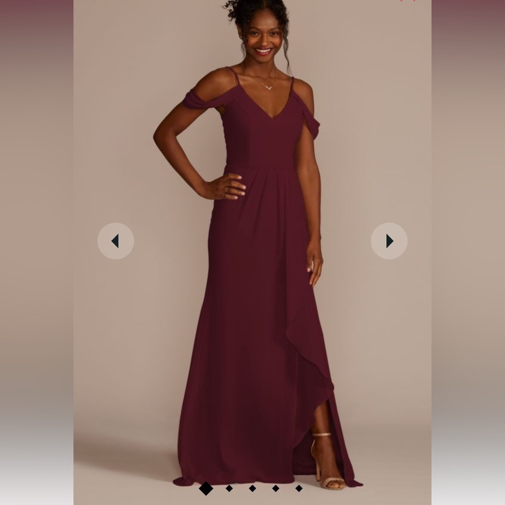 David’s Bridal bridesmaid dress
